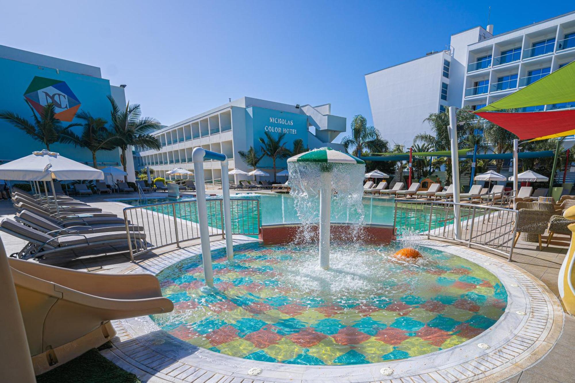 Nicholas Color Hotel Ayia Napa Exterior foto